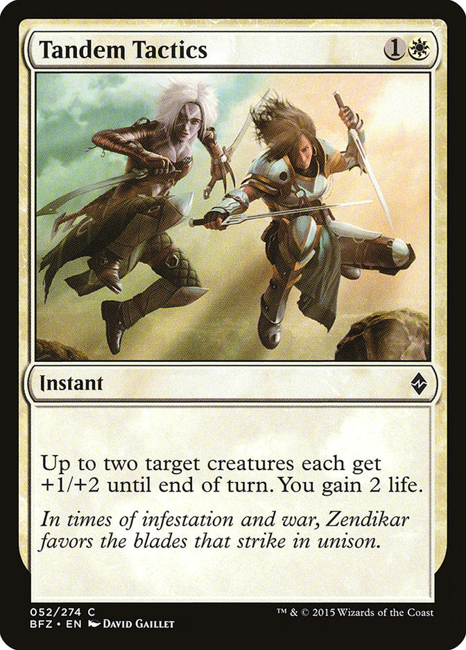 Tandem Tactics [Battle for Zendikar] | Gear Gaming Fayetteville