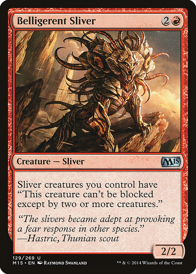 Belligerent Sliver [Magic 2015] | Gear Gaming Fayetteville