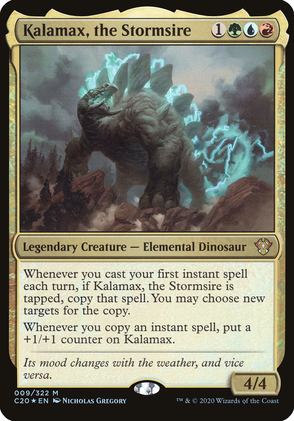 Kalamax, the Stormsire (Oversized) [Commander 2020 Oversized] | Gear Gaming Fayetteville