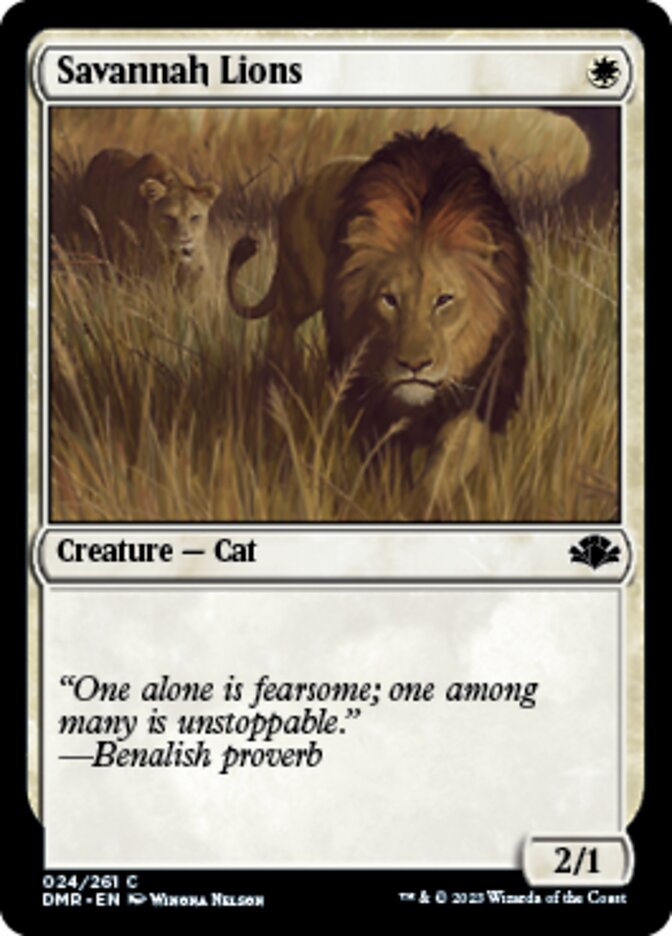 Savannah Lions [Dominaria Remastered] | Gear Gaming Fayetteville