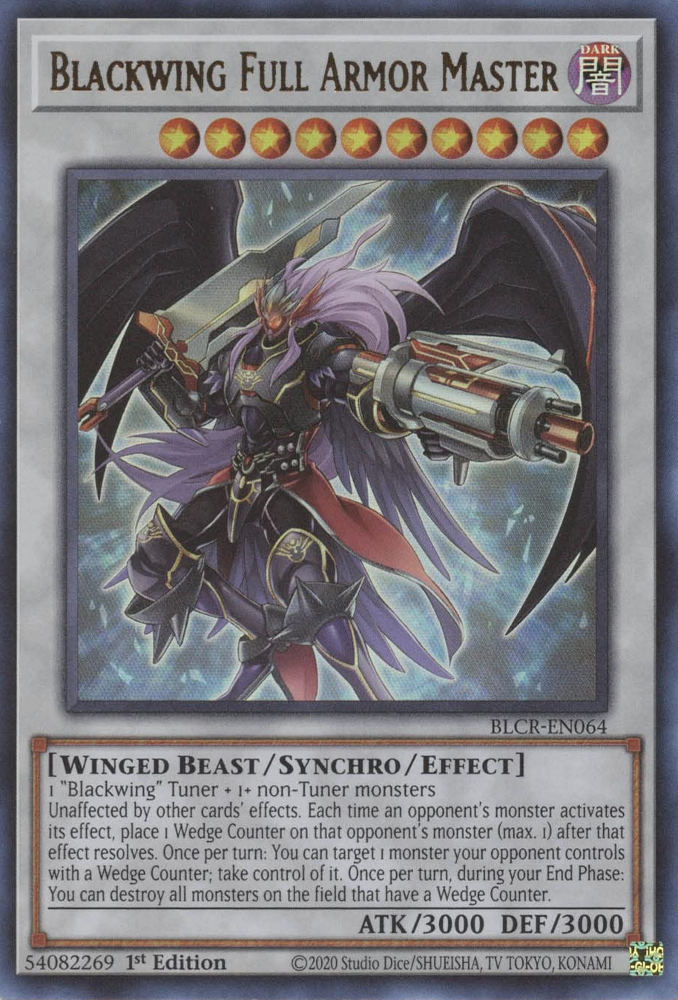 Blackwing Full Armor Master [BLCR-EN064] Ultra Rare | Gear Gaming Fayetteville