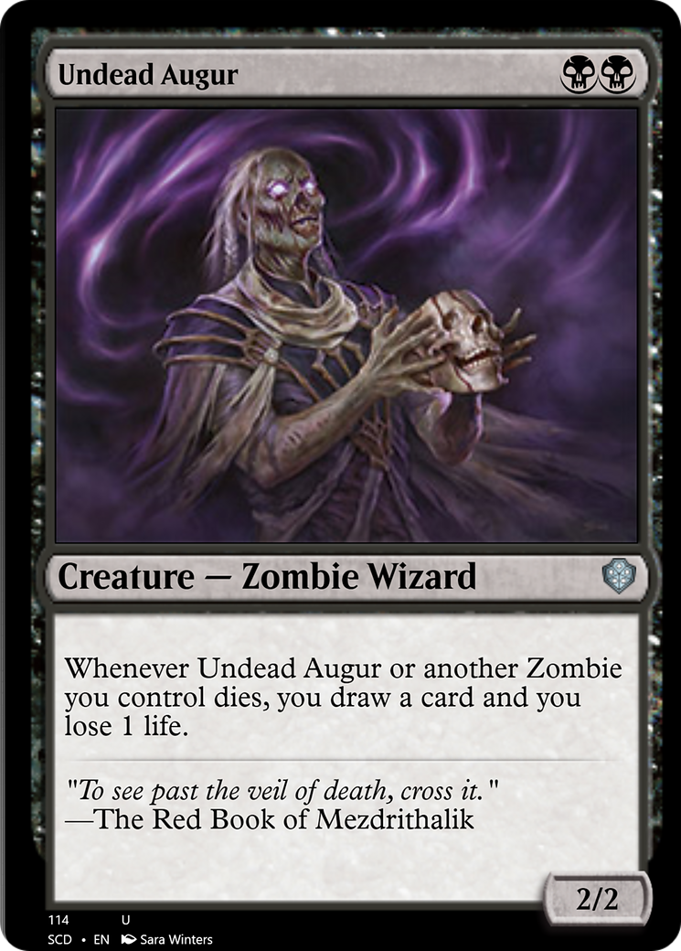 Undead Augur [Starter Commander Decks] | Gear Gaming Fayetteville