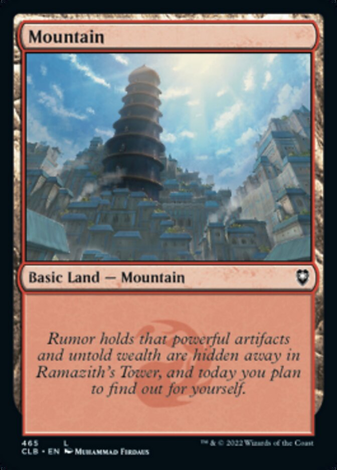 Mountain (465) [Commander Legends: Battle for Baldur's Gate] | Gear Gaming Fayetteville