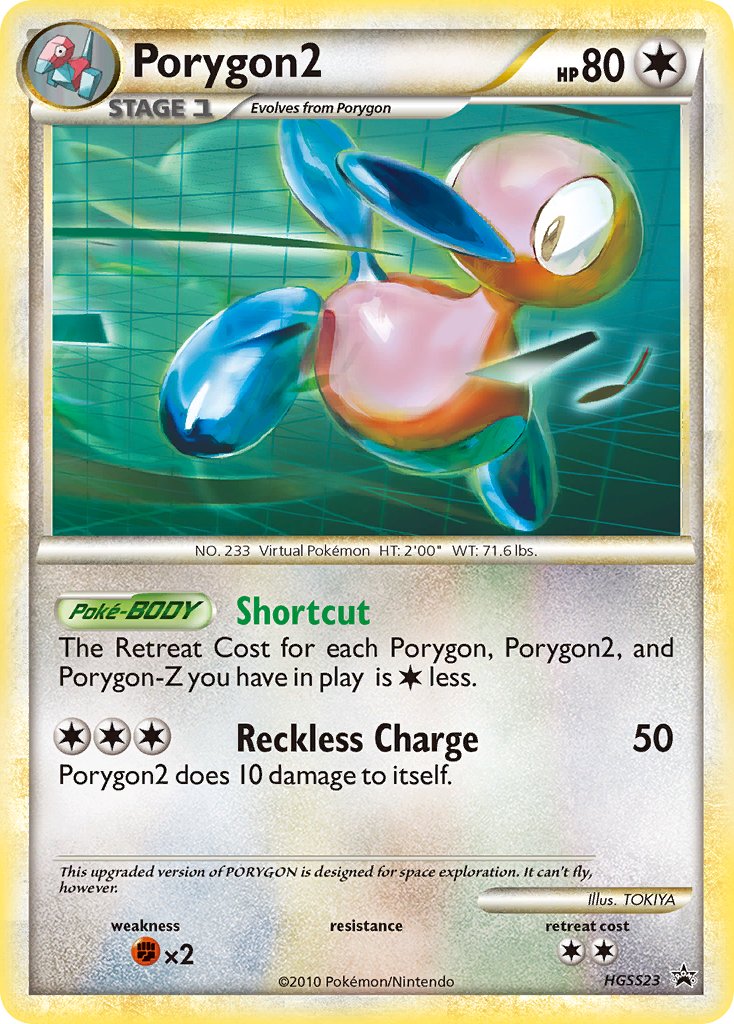 Porygon2 (HGSS23) [HeartGold & SoulSilver: Black Star Promos] | Gear Gaming Fayetteville