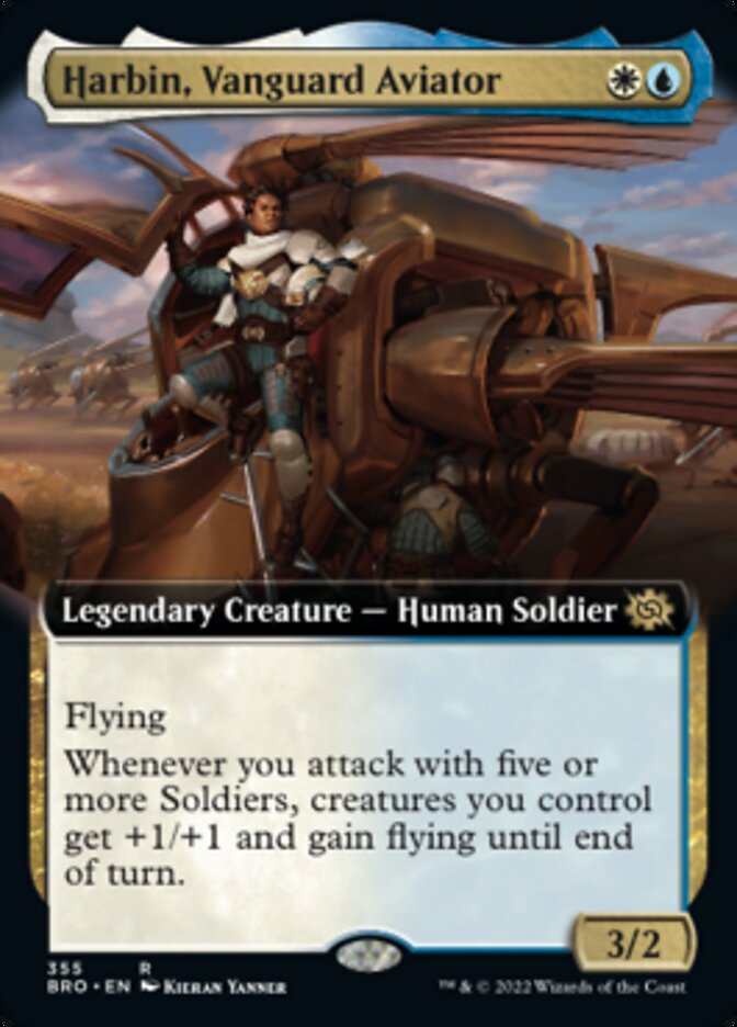 Harbin, Vanguard Aviator (Extended Art) [The Brothers' War] | Gear Gaming Fayetteville