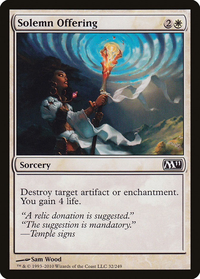 Solemn Offering [Magic 2011] | Gear Gaming Fayetteville