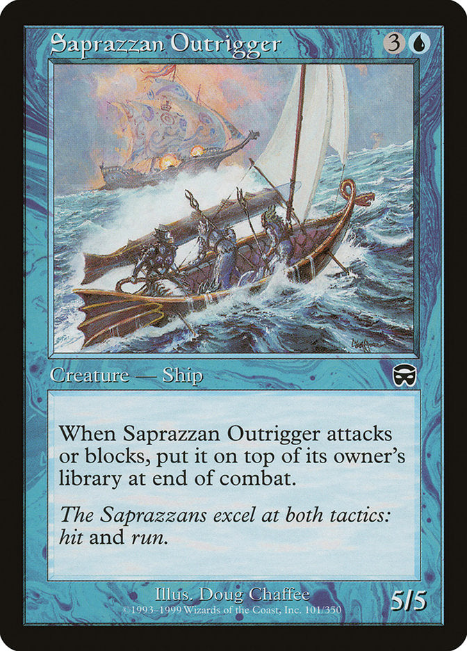 Saprazzan Outrigger [Mercadian Masques] | Gear Gaming Fayetteville