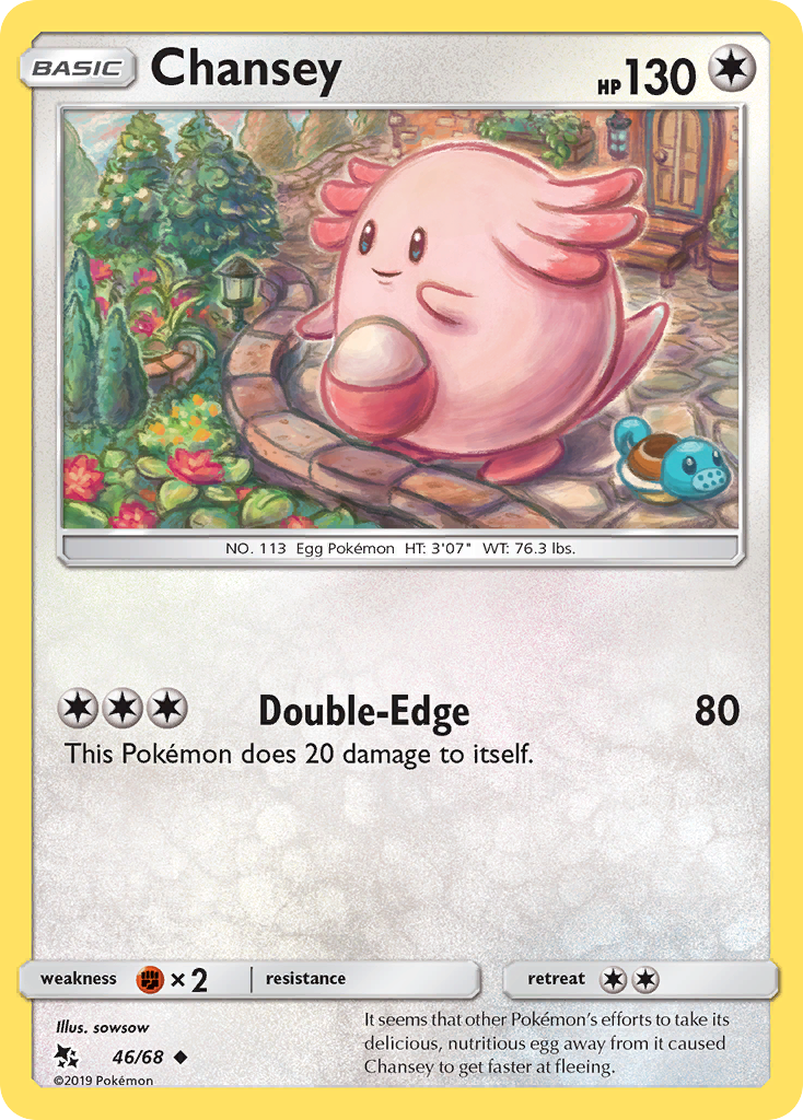 Chansey (46/68) [Sun & Moon: Hidden Fates] | Gear Gaming Fayetteville