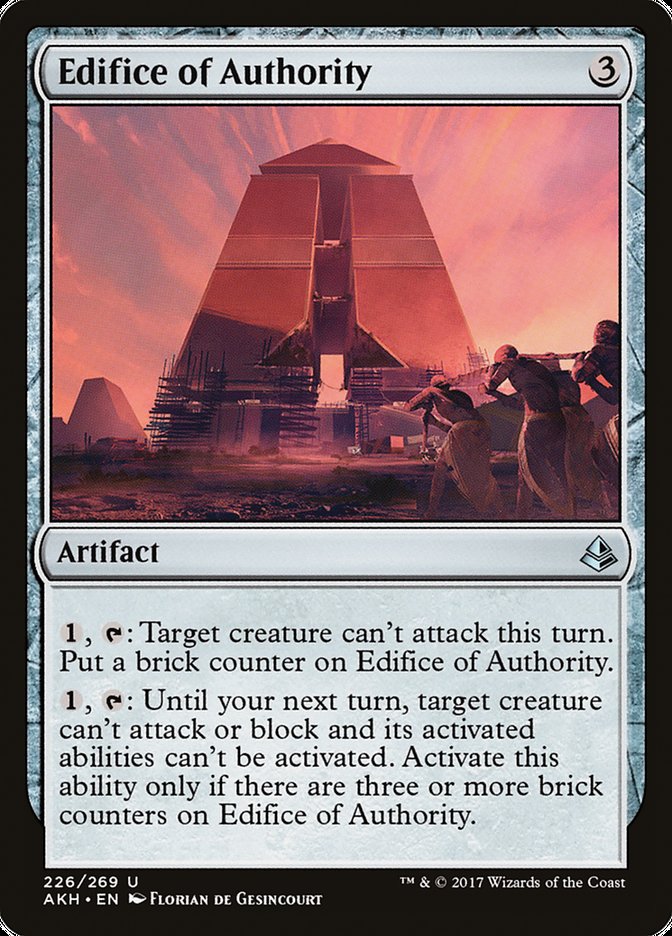 Edifice of Authority [Amonkhet] | Gear Gaming Fayetteville