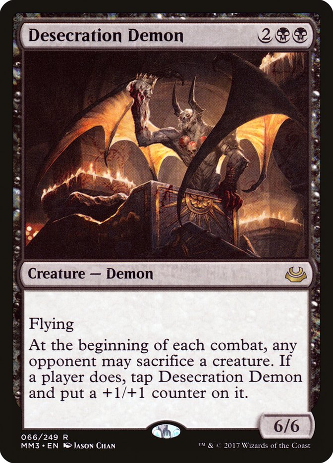 Desecration Demon [Modern Masters 2017] | Gear Gaming Fayetteville