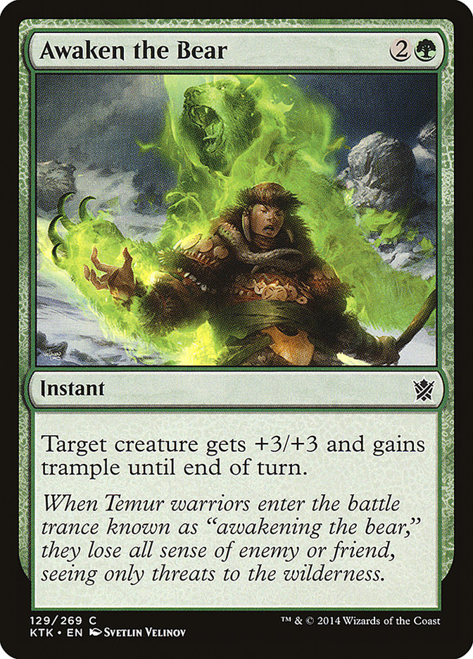 Awaken the Bear [Khans of Tarkir] | Gear Gaming Fayetteville