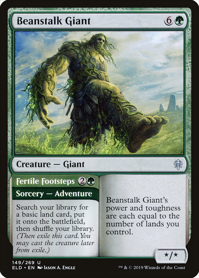 Beanstalk Giant // Fertile Footsteps [Throne of Eldraine] | Gear Gaming Fayetteville