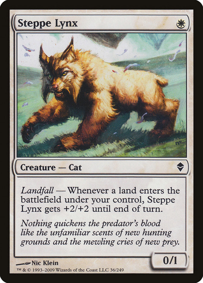 Steppe Lynx [Zendikar] | Gear Gaming Fayetteville