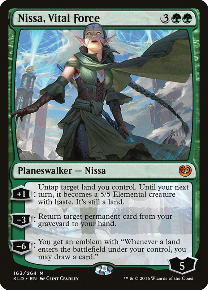 Nissa, Vital Force (Promo Pack) [Kaladesh Promos] | Gear Gaming Fayetteville