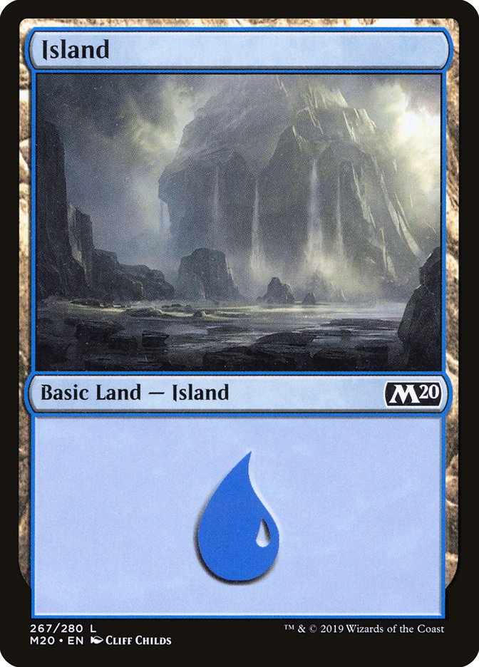 Island (267) [Core Set 2020] | Gear Gaming Fayetteville