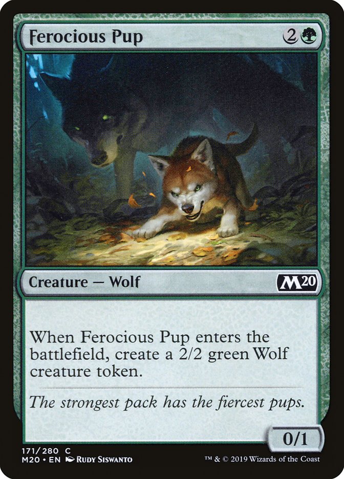 Ferocious Pup [Core Set 2020] | Gear Gaming Fayetteville