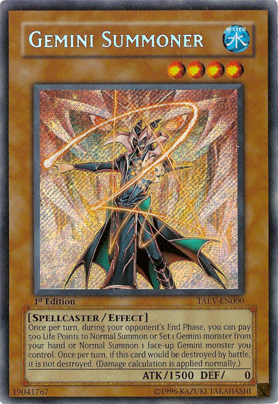 Gemini Summoner [TAEV-EN000] Secret Rare | Gear Gaming Fayetteville