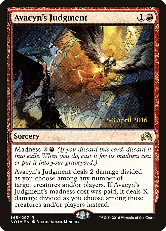 Avacyn's Judgment [Shadows over Innistrad Prerelease Promos] | Gear Gaming Fayetteville