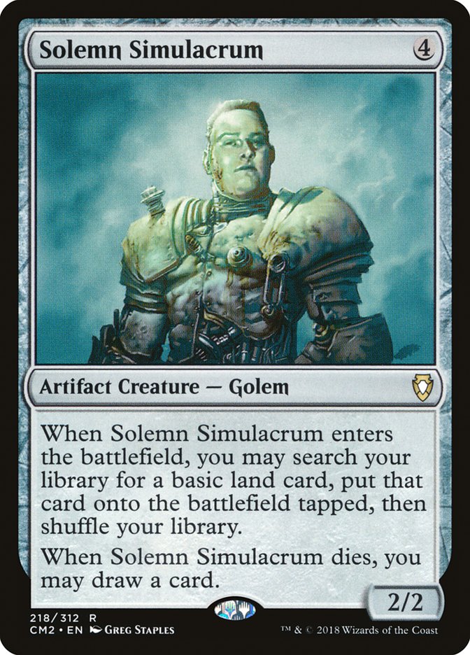 Solemn Simulacrum (218/312) [Commander Anthology Volume II] | Gear Gaming Fayetteville