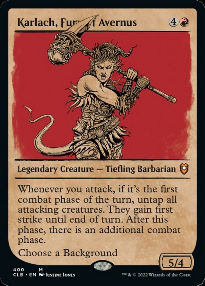 Karlach, Fury of Avernus (Showcase) [Commander Legends: Battle for Baldur's Gate] | Gear Gaming Fayetteville
