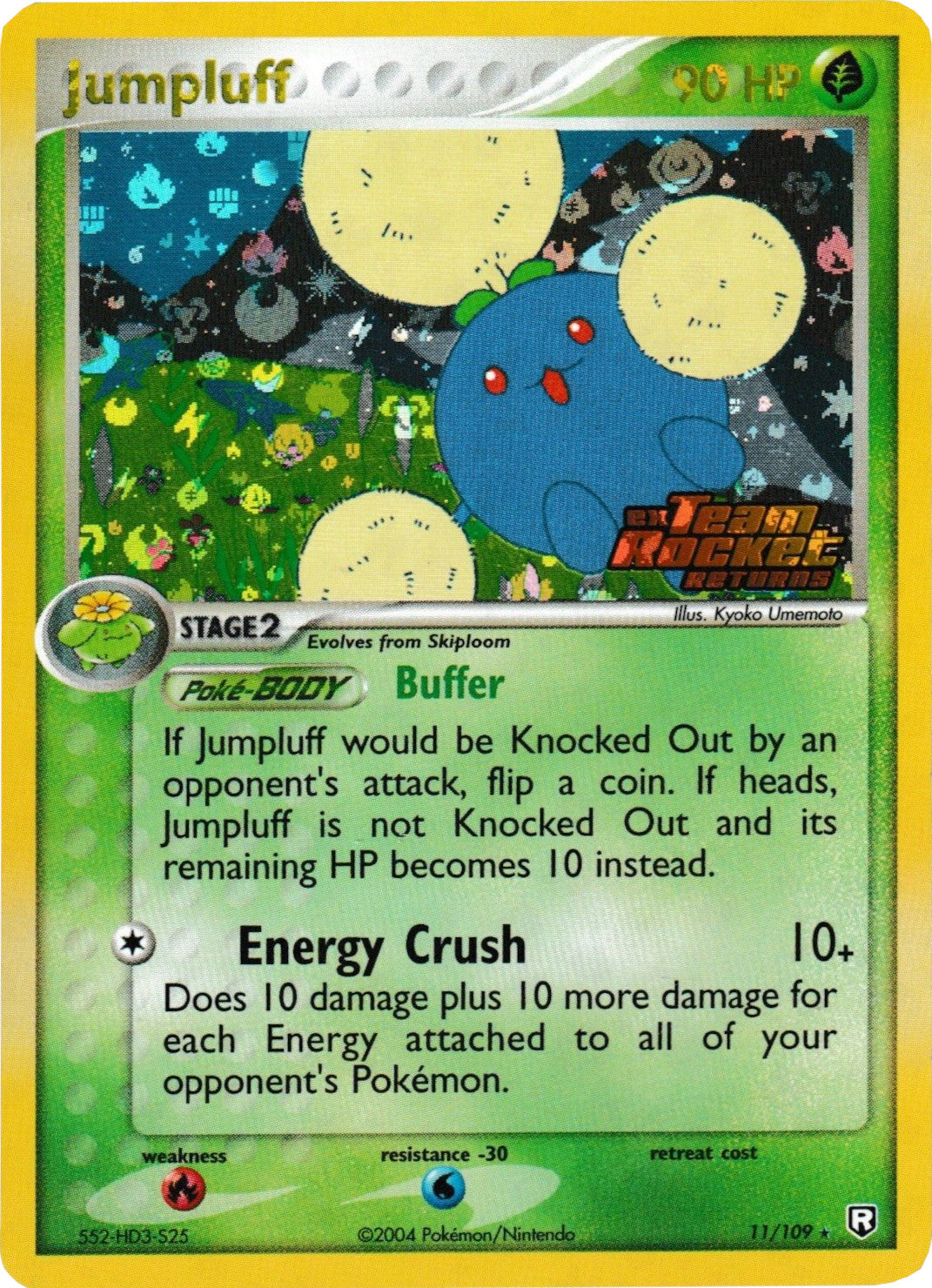Jumpluff (11/109) (Stamped) [EX: Team Rocket Returns] | Gear Gaming Fayetteville