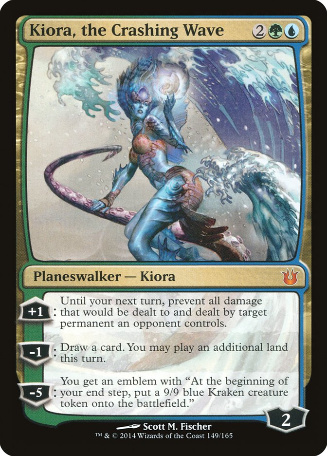 Kiora, the Crashing Wave [Born of the Gods] | Gear Gaming Fayetteville