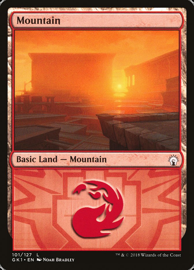 Mountain (101) [Guilds of Ravnica Guild Kit] | Gear Gaming Fayetteville