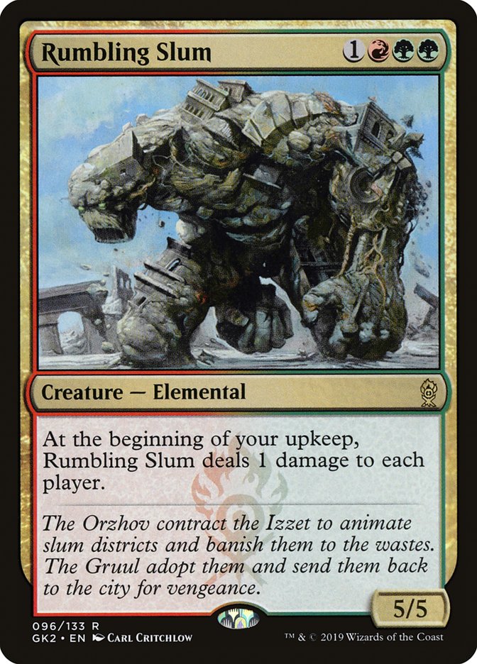 Rumbling Slum [Ravnica Allegiance Guild Kit] | Gear Gaming Fayetteville