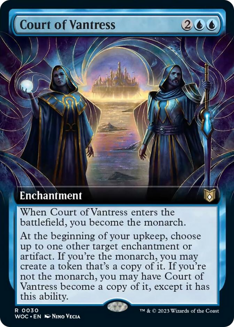 Court of Vantress (Extended Art) [Wilds of Eldraine Commander] | Gear Gaming Fayetteville