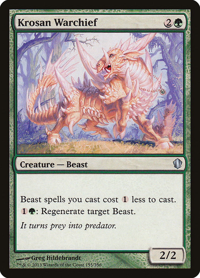 Krosan Warchief [Commander 2013] | Gear Gaming Fayetteville