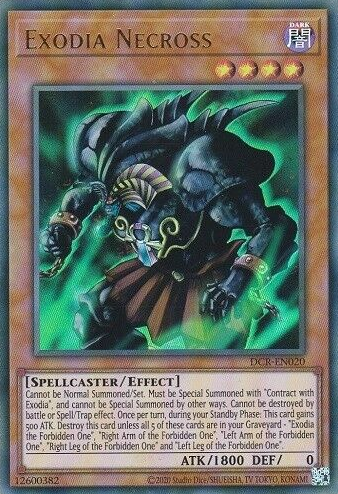 Exodia Necross (25th Anniversary) [DCR-EN020] Ultra Rare | Gear Gaming Fayetteville