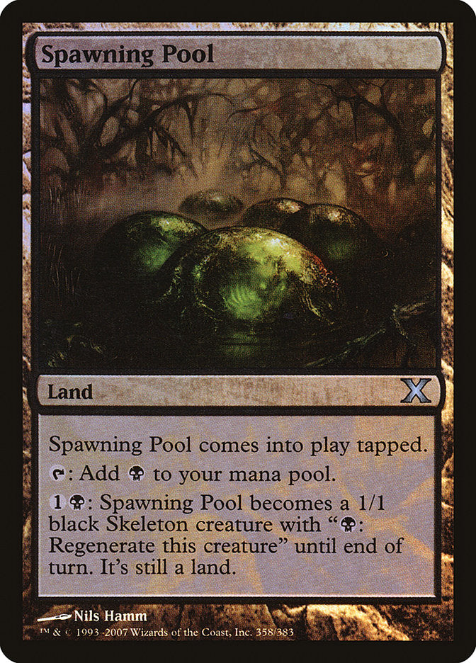 Spawning Pool (Premium Foil) [Tenth Edition] | Gear Gaming Fayetteville