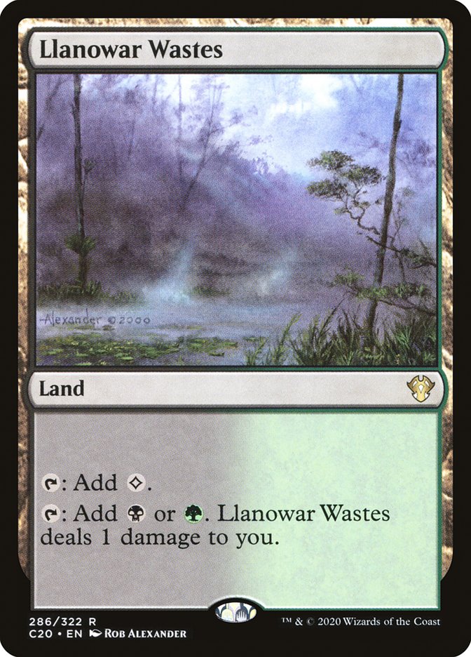 Llanowar Wastes [Commander 2020] | Gear Gaming Fayetteville