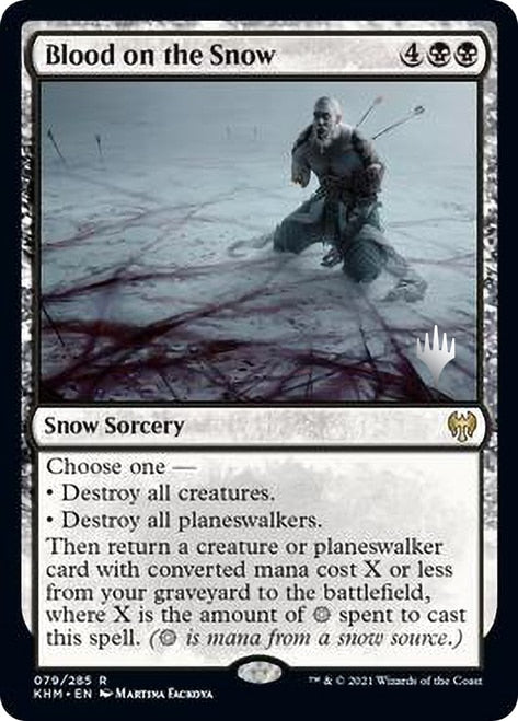 Blood on the Snow (Promo Pack) [Kaldheim Promos] | Gear Gaming Fayetteville