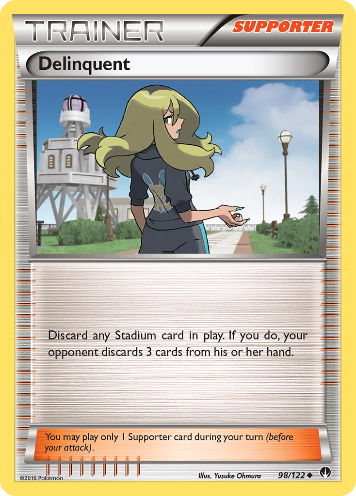 Delinquent (98/122) [XY: BREAKpoint] | Gear Gaming Fayetteville