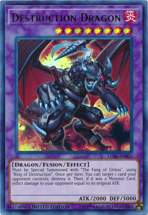 Destruction Dragon - LC06-EN003 [LC06-EN003] Ultra Rare | Gear Gaming Fayetteville