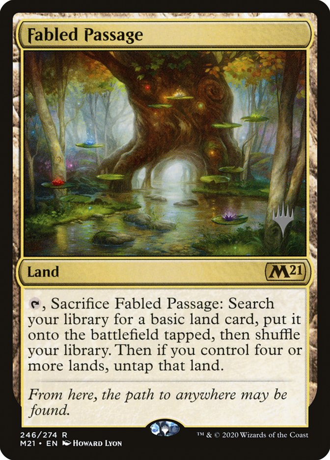 Fabled Passage (Promo Pack) [Core Set 2021 Promos] | Gear Gaming Fayetteville