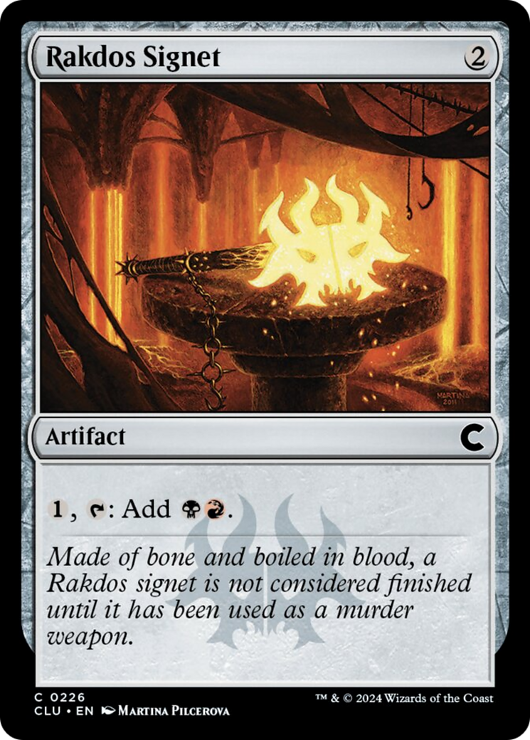 Rakdos Signet [Ravnica: Clue Edition] | Gear Gaming Fayetteville