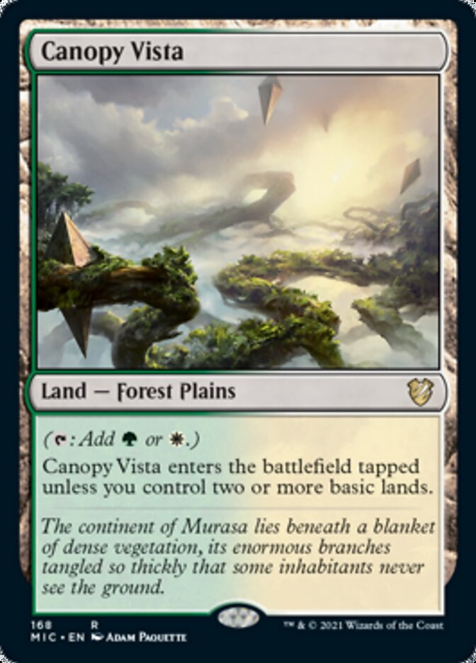 Canopy Vista [Innistrad: Midnight Hunt Commander] | Gear Gaming Fayetteville