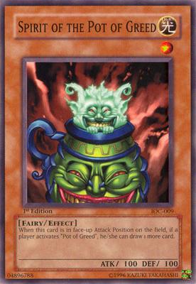 Spirit of the Pot of Greed [IOC-009] Common | Gear Gaming Fayetteville