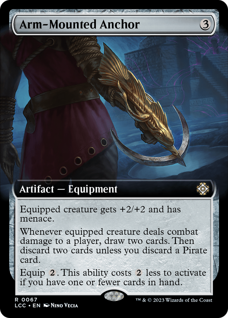 Arm-Mounted Anchor (Extended Art) [The Lost Caverns of Ixalan Commander] | Gear Gaming Fayetteville