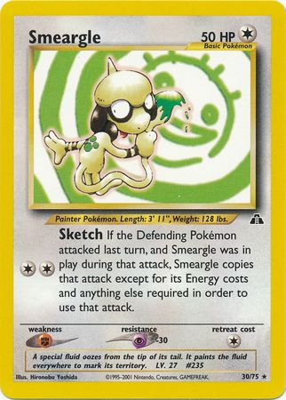 Smeargle (30/75) [Neo Discovery Unlimited] | Gear Gaming Fayetteville