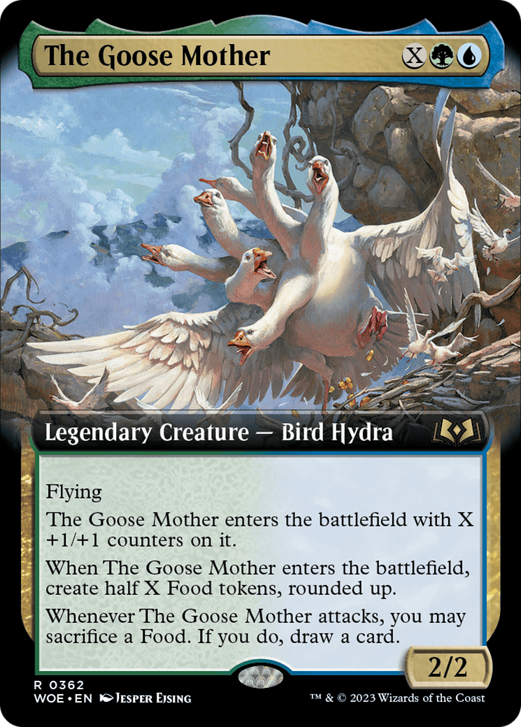 The Goose Mother (Extended Art) [Wilds of Eldraine] | Gear Gaming Fayetteville