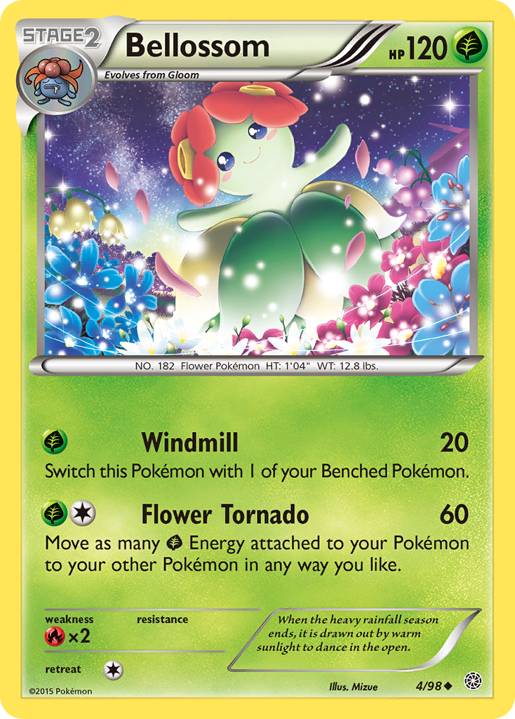 Bellossom (4/98) [XY: Ancient Origins] | Gear Gaming Fayetteville