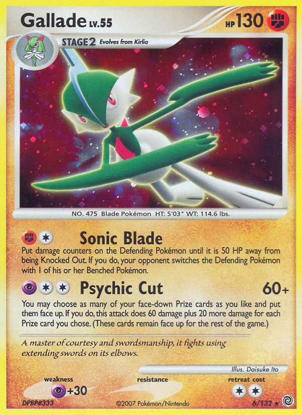 Gallade (6/132) [Diamond & Pearl: Secret Wonders] | Gear Gaming Fayetteville