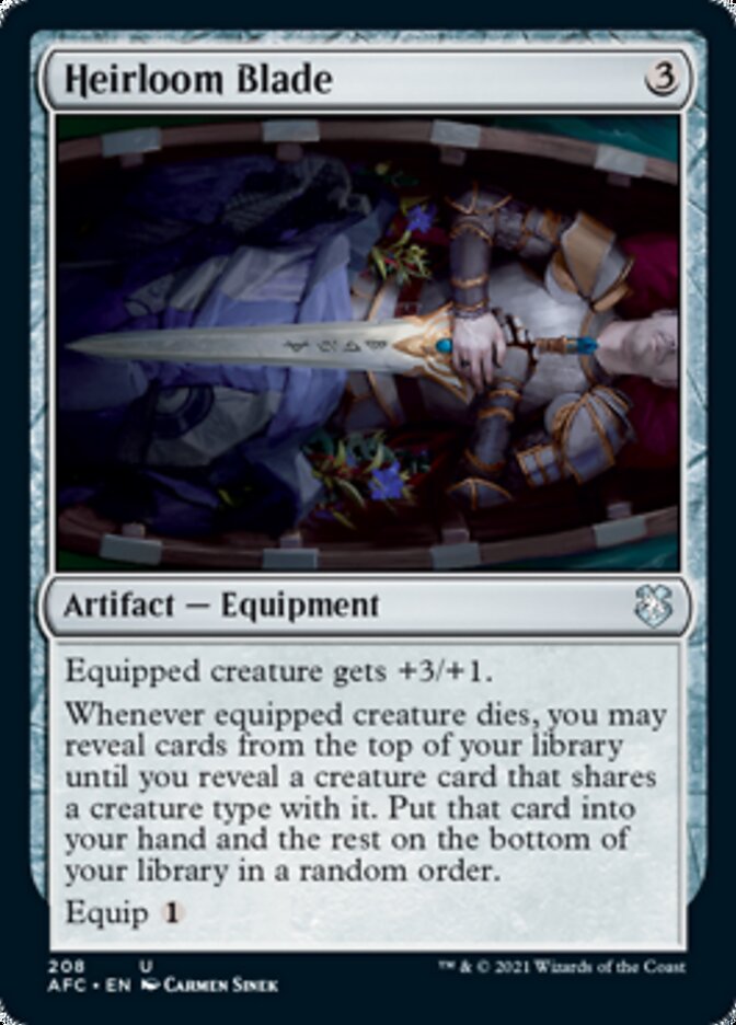 Heirloom Blade [Dungeons & Dragons: Adventures in the Forgotten Realms Commander] | Gear Gaming Fayetteville
