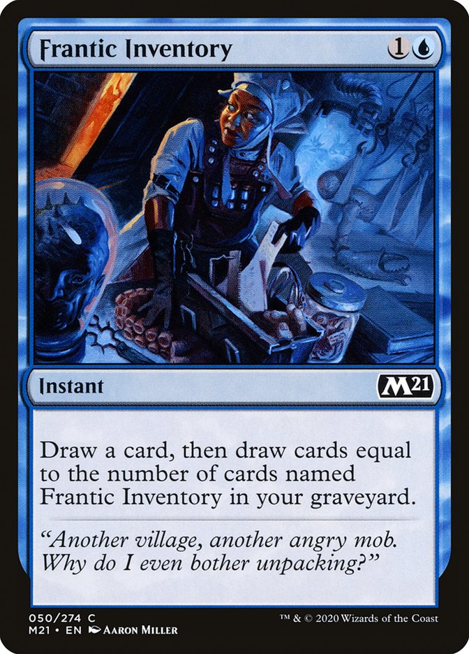 Frantic Inventory [Core Set 2021] | Gear Gaming Fayetteville
