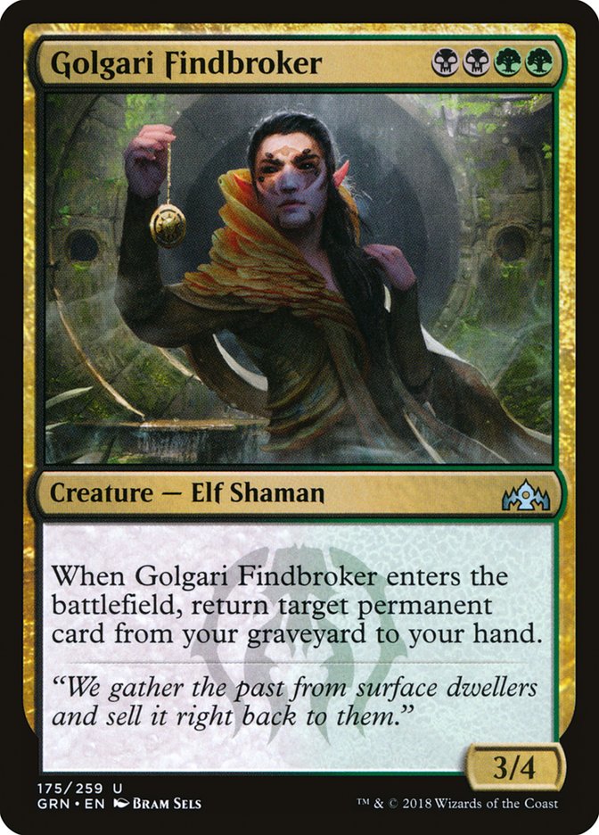 Golgari Findbroker [Guilds of Ravnica] | Gear Gaming Fayetteville