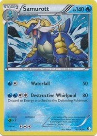 Samurott (41/149) (Cosmos Holo) (Blister Exclusive) [Black & White: Boundaries Crossed] | Gear Gaming Fayetteville