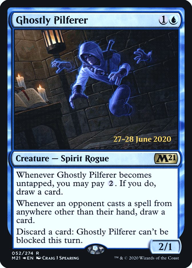 Ghostly Pilferer [Core Set 2021 Prerelease Promos] | Gear Gaming Fayetteville